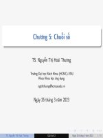 chương 5 chuỗi số