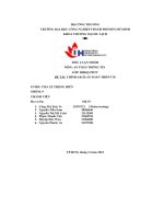 đề tài chính sách an toàn thông tin