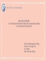 báo cáo chuyên đề xử trí trường hợp khớp giả trong gãy xương hàm dưới bằng cấy ghép implant nguyên khối