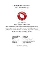 xuất phát từ vai trò của người sản xuất phân tích trách nhiệm xã hội của doanh nghiệp đối với người tiêu dùng cảm nhận tác động của quy luật cạnh tranh và đề ra phương án để duy trì