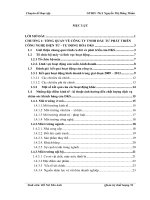 Chuyên đề thực tập: Hoàn thiện và nâng cao chất lượng dịch vụ chăm sóc khách hàng tại công ty TNHH đầu tư phát triển công nghệ điện tử - tự động hóa DKS