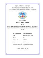 Chuyên đề thực tập tốt nghiệp: Hoàn thiện quá trình bồi thường, hỗ trợ và tái định cư dự án xây dựng đường vành đai 2 tại quận Hai Bà Trưng, Hà Nội