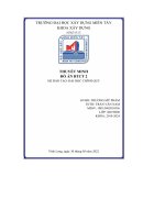 thuyết minh đồ án btct 2 chung cư phu thành nhà ở căn hộ