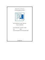 đồ án môn học tổ chức thi công bằng cơ giới hóa