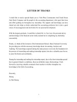 le mai huong báo cáo thực tập