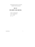 đồ án tổ chức xây dựng