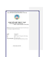 Chuyên đề thực tập tốt nghiệp: Đánh giá nhận thức và mức độ tuân thủ trong việc thực hiện các quy định về môi trường tại xí nghiệp NPK Hải Dương