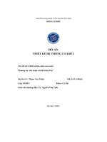 Đồ Án Thiết Kế Hệ Thống Cơ Khí 2 Đề Tài  Thiết Kế Silo Chứa Sơn Nước Phương Án  Silo Chứa Với Thể Tích 40 M.pdf