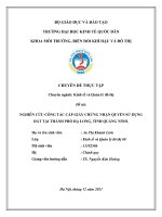 Chuyên đề thực tập: Nghiên cứu công tác cấp giấy chứng nhận quyền sử dụng đất tại thành phố Hạ Long, tỉnh Quảng Ninh