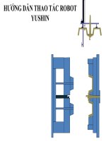 hướng dẫn vận hành robot yushin