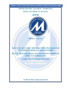 PHÂN TÍCH BÁO CÁO TÀI CHÍNH VÀ ĐỊNH GIÁ CÔNG TY CỔ PHẦN CMC