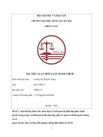 Anh/chị hãy phân tích, bình luận về mối quan hệ phối hợp giữa chính quyền trung ương và chính quyền địa phương; giữa cơ quan có thẩm quyền chung
và cơ quan chuyên môn, từ thực tiễn phòng, chống dịch bệnh Covid-19.