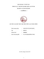 Tiểu luận: Quyết định 2666/QĐ-BYT ngày 29 tháng 5 năm 2021 của Bộ Y tế về việc ban hành Hướng dẫn sử dụng các ứng dụng khai báo y tế và phát hiện tiếp xúc gần phục vụ phòng, chống dịch bệnh Covid-19