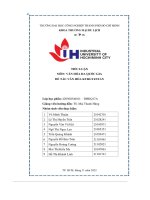 tiểu luận môn văn hóa đa quốc gia đề tài văn hóa kyrgyzstan