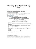 thực tập quản trị chuỗi cung ứng công ty tnhh thương mại dịch vụ tân hiệp phát tên tiếng anh là thp group