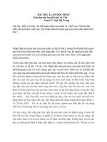 BÀI TIỂU LUẬN HỌC PHẦN Giáo dục đại học thế giới và Việt Nam