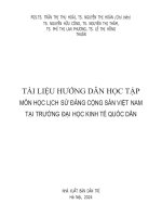 Hướng dẫn học tập bộ môn lsđ