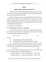 Tính toán thiết kế - kiểm nghiệm hệ thống phanh ôtô