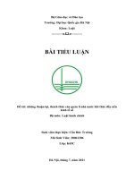 Tiểu luận: Những thuận lợi, thách thức của quản lí nhà nước khi thúc đẩy nền kinh tế số