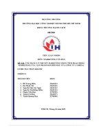 ứng dụng lý thuyết marketing phân tích hoạt độngmarketing của sản phẩm son đổi màu của công ty loréal