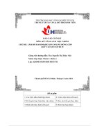 môn kỹ năng làm việc nhóm chủ đề làm đồ handmade bán online đóng góp quỹ vacxin covid 19