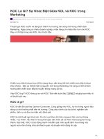 KOC là gì trong Marketing?