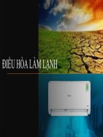 điều hòa làm lạnh