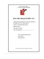bài thu hoạch diễn án kỹ năng cơ bản của luật sư tham gia giải quyết các vụ việc dân sự mã hồ sơ ls ds 09 b3 th4 da4 lđ