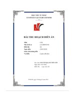 bài thu hoạch diễn án môn ls6