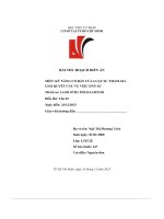 bài thu hoạch diễn án kỹ năng cơ bản của luật sư tham gia giải quyết các vụ việc dân sự mã hồ sơ ls ds 07 b3 th2 da1 hngd