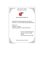 bài thu hoạch diễn án kỹ năng tranh tụng trong vụ án hình sự mã số hồ sơ số ls hs 21 đinh xuân phong tội đánh bạc