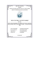 báo cáo thực tập tốt nghiệp đề tài phân tích tình hình tài chính ngân hàng thương mại cổ phần việt nam thịnh vượng chi nhánh hà nội