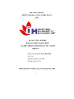 mạng công nghiệp báo cáo thực hành bài 7 truyền thông profibus s7 300 vs hmi