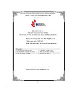 tiểu luận môn kỹ năng làm việc nhómchủ đề khám phá địa điếm nổi tiếng ở tp hồ chí minh