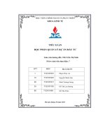 tiểu luận học phần quản lý dự án đầu tư lập và quản lý dự án đầu tư tiệm cafe bánh ngọt mailand