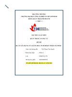 tiểu luận đề tài dự án xây dựng cửa hàng hoa tươi rosey posey flower