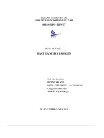 mạch báo cháy báo khói