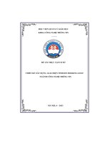 thiết kế xây dựng giao diện website booking golf ngành công nghệ thông tin