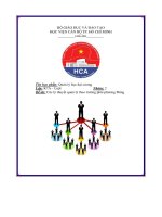 tên học phần quản lý học đại cương đề tài các lý thuyết quản lý theo trường phái phương đông