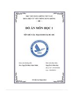 đồ án môn học 1 mạch buck dc dc