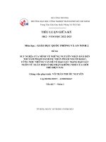 tiểu luận suy nghĩa của mình về những nguyên nhân dẫn đếntội xâm phạm danh dự nhân phẩm người khác cũng như những vấn đề về bạo lực mạng bạo lựcngôn từ