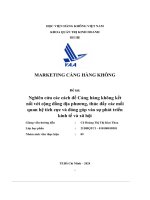 nghiên cứu các cách để cảng hàng không kết nối với cộng đồng địa phương thúc đẩy các mối quan hệ tích cực và đóng góp vào sự phát triển kinh tế và xã hội