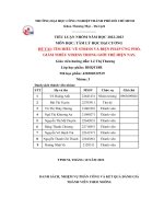 đề tài tìm hiểu về stress và biện pháp ứng phó giảm thiểu stress trong giới trẻ hiện nay