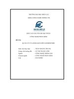 báo cáo chuyên đề học phần công nghệ phần mềm quản lý cửa hàng bán đèn ledmdstore