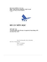 đồ án môn học tìm hiểu phân tích cấu tạo và nguyên lý hoạt động apu của máy bay a321