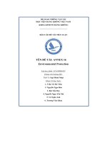 báo cáo đề tài tiểu luận annex 16 environmental protection