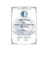 Đánh Giá Thực Trạng Các Quy Định Pháp Luật Về Bồi Thường Trong Bảo Hiểm Tài Sản.pdf