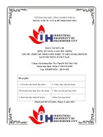 tiểu luận chủ đề thiết kế video giới thiệu về một số địa điểm dulịch nổi tiếng ở việt nam