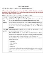 Đề cương chi tiết: học phần giáo dục Đạo Đức học sinh tiểu học