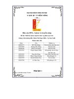 báo cáo btl anten và truyền sóng đề tài thiết kế anten mạch in bức xạ phân cực tròn